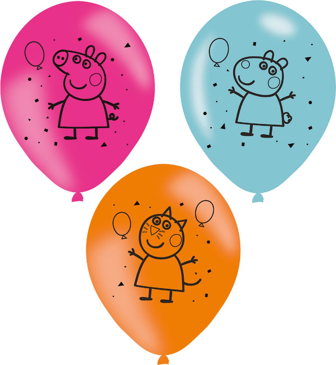 Peppa Pig ballonnen | Verjaardag - Kinderfeestje
